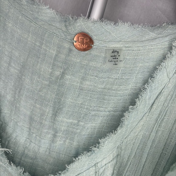 FP Movement by Free People Mint Ruffle Shorts Romper #136 - Picture 2 of 10